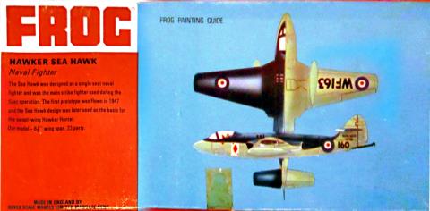 Схема окраски и маркировки Rovex scale models ltd F328 Hawker Sea Hawk,1966